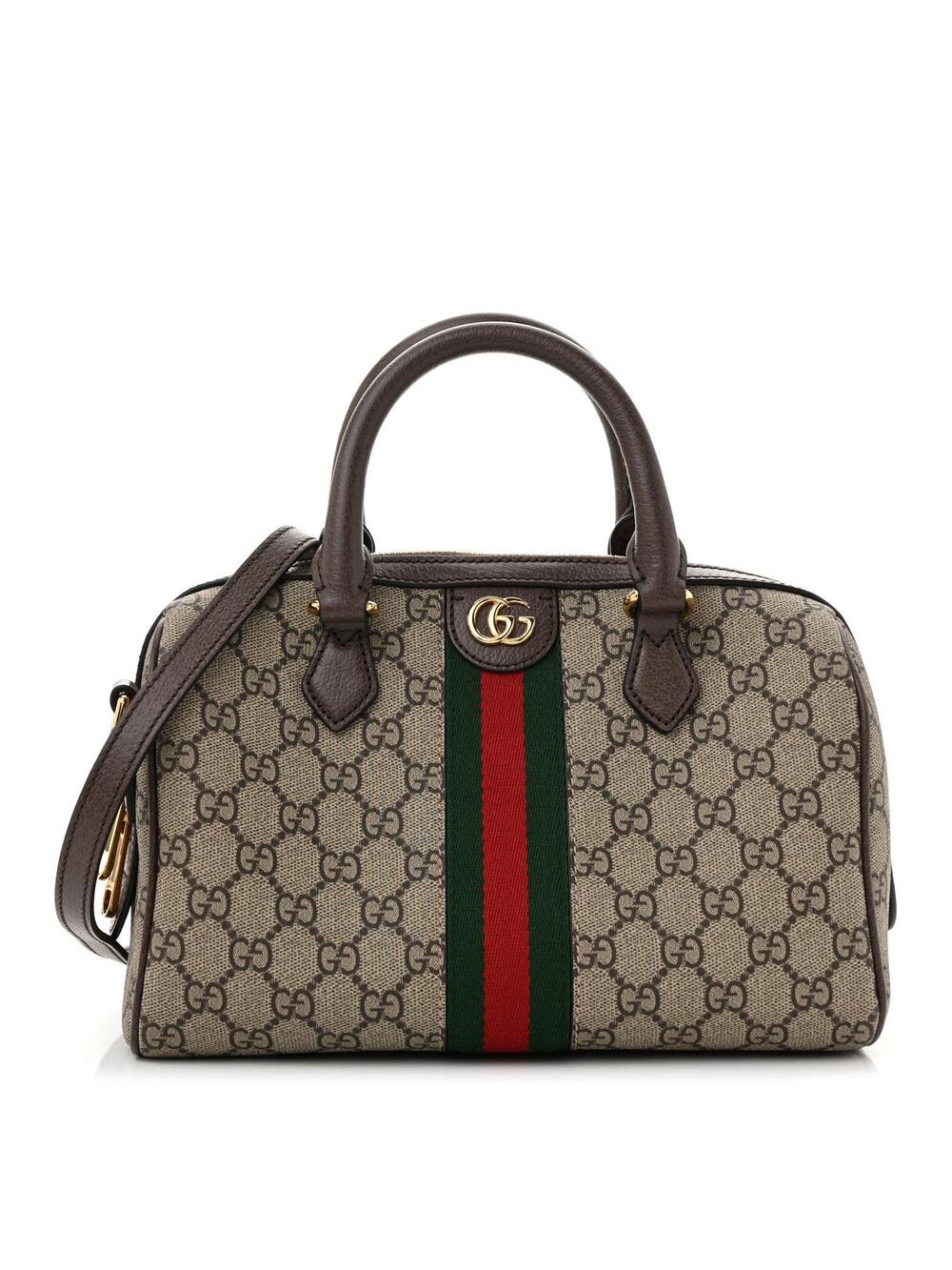 Gucci Gg Supreme Web Small Ophidia Top #328284G16B